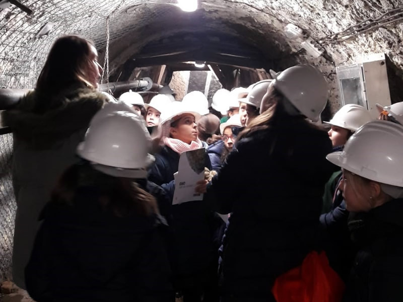 Visita a las minas