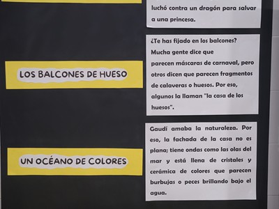 Homenaje a Gaudí